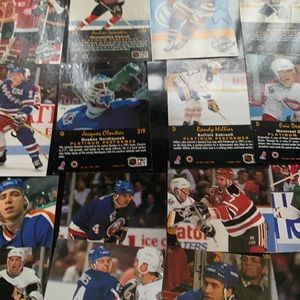 60+Hockey Cards… new from package🍀☘️🌿